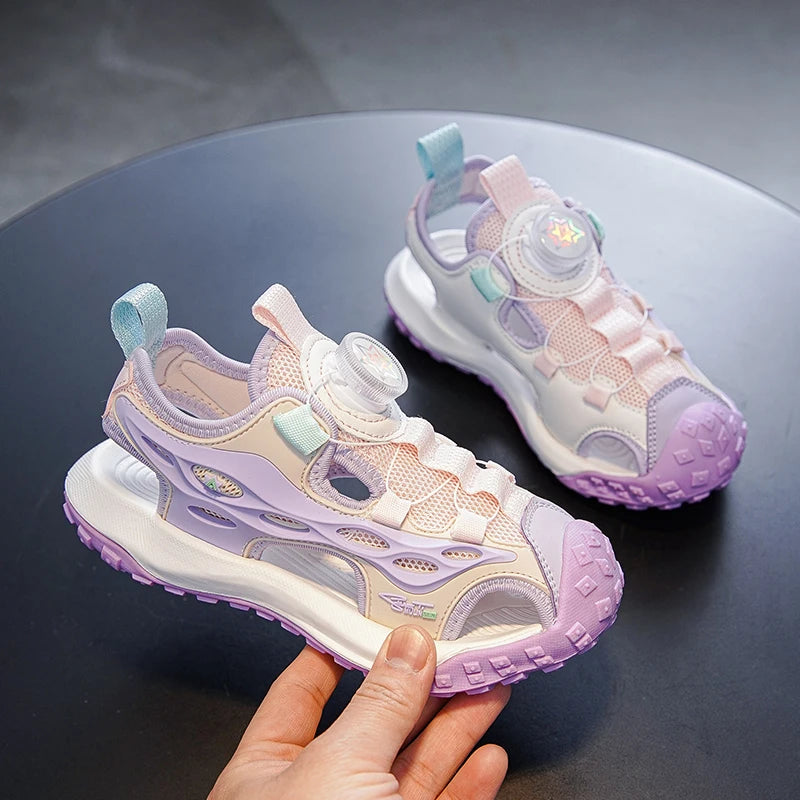 Girls'  Breathable Sports Shoes – Lightweight Running & Walking Sneakers