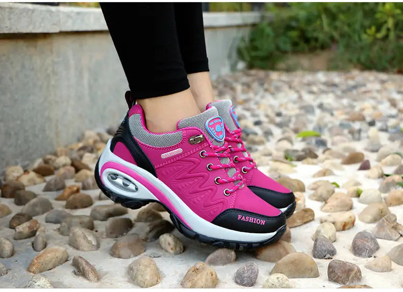 Women’s Platform Sports Sneakers – Outdoor Hiking & Running Shoes