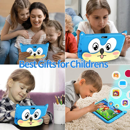 BDF 7" Kids Tablet Android 13 – 4GB+64GB, 5G WiFi, Dual Camera