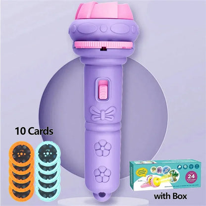 Cartoon Projection Flashlight Toy