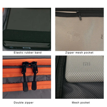 Multi-Layer Travel Cable Organizer Bag