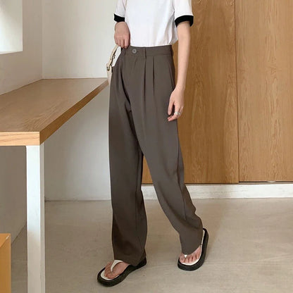 Power Elegance – High Waist Office Pants for Ladies