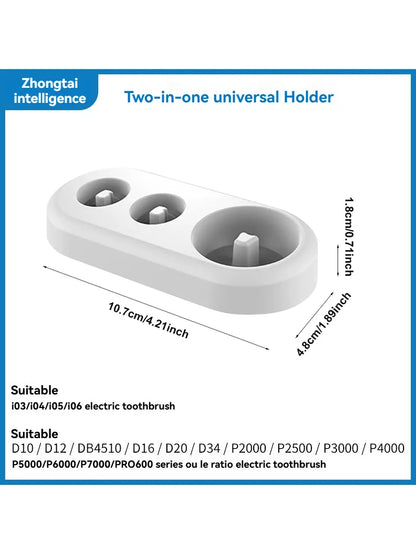 Electric Toothbrush Holder,Replacement Stand Base Compatible with Oral B Toothbrush,Toothbrush Organizer for Bathroom Storage