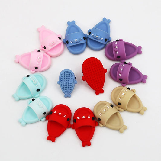 Labubu Doll Shoes – Shark Slippers (17cm)