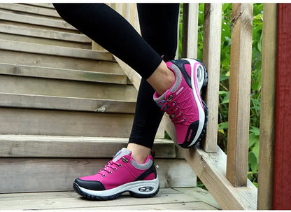 Women’s Platform Sports Sneakers – Outdoor Hiking & Running Shoes