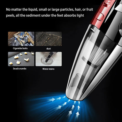Wireless Handheld Car Vacuum Cleaner – High Power