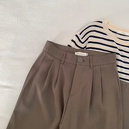 Power Elegance – High Waist Office Pants for Ladies