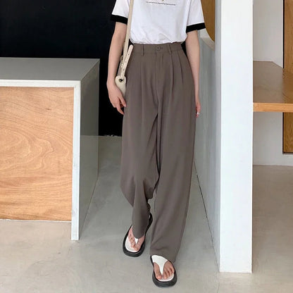 Power Elegance – High Waist Office Pants for Ladies