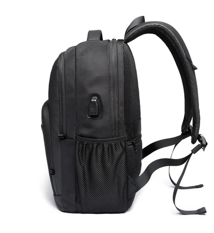 BANGE Waterproof School Laptop Backpack with USB Charging