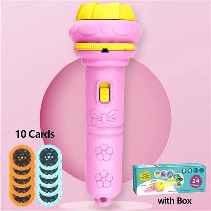 Cartoon Projection Flashlight Toy
