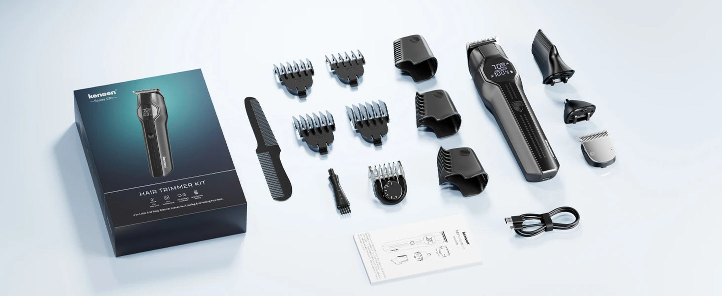 Kensen S30 4-in-1 Cordless Trimmer