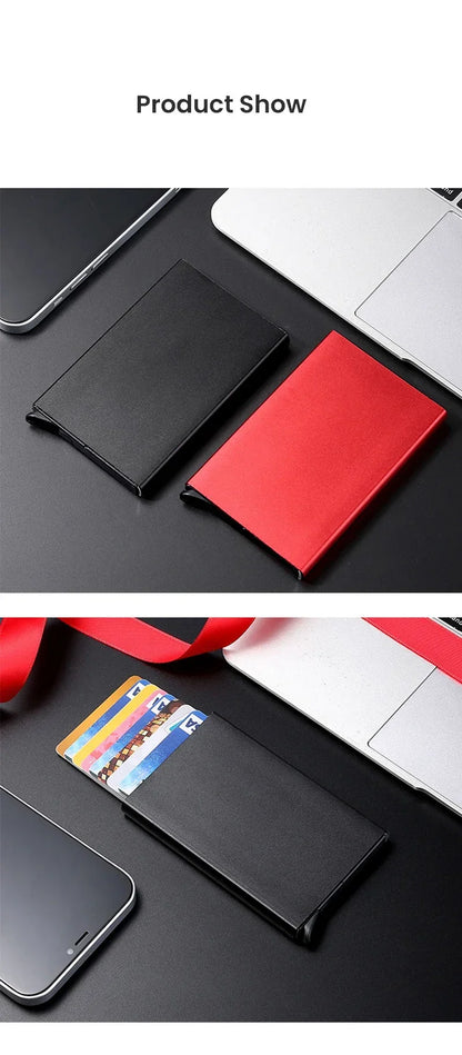 Men’s RFID Blocking Card Holder Wallet
