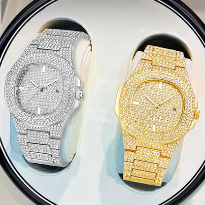 Luxury Steel Quartz Watch