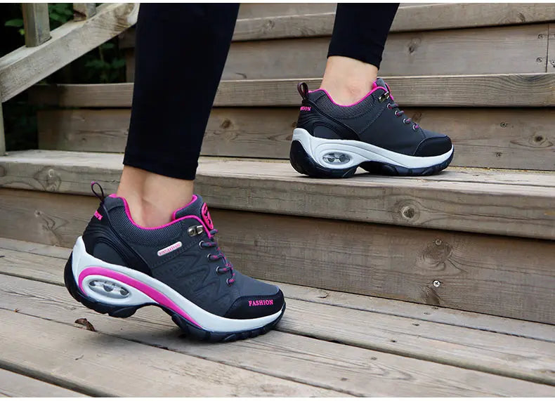 Women’s Platform Sports Sneakers – Outdoor Hiking & Running Shoes