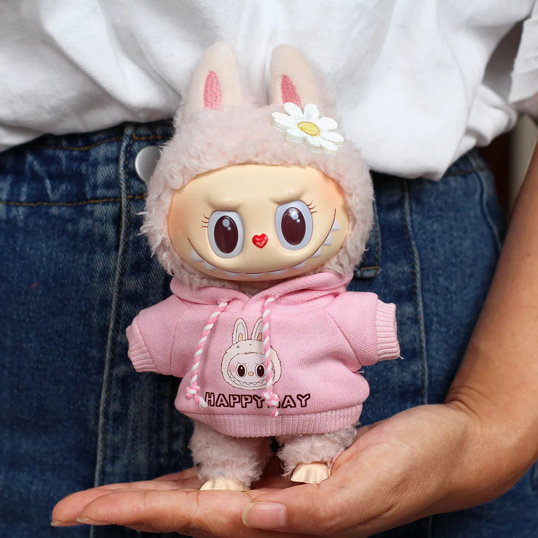 LABUBU Universal Clothes, Doll Cute Hoodie Diy Accessories
