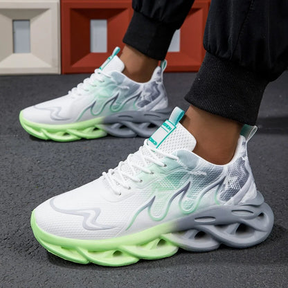 YRZL Unisex Lightweight Breathable Sports Sneakers