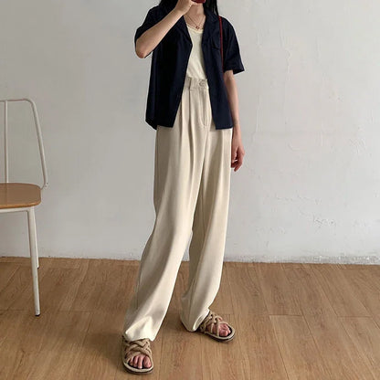 Power Elegance – High Waist Office Pants for Ladies