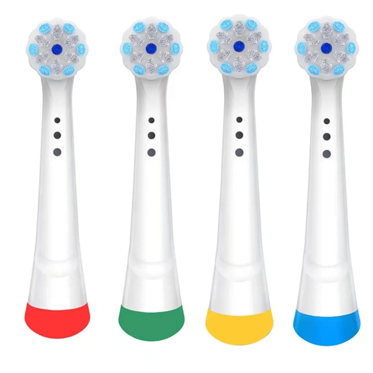 8pcs Compatible With Oral B IO Electric Toothbrush Head, Excellent Cloud Like Soft Bristles, Deep Cleaning, Colored Bottom Ring