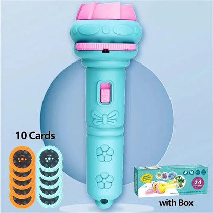Cartoon Projection Flashlight Toy