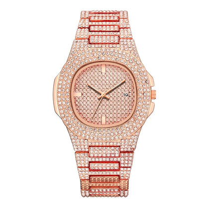 Luxury Steel Quartz Watch