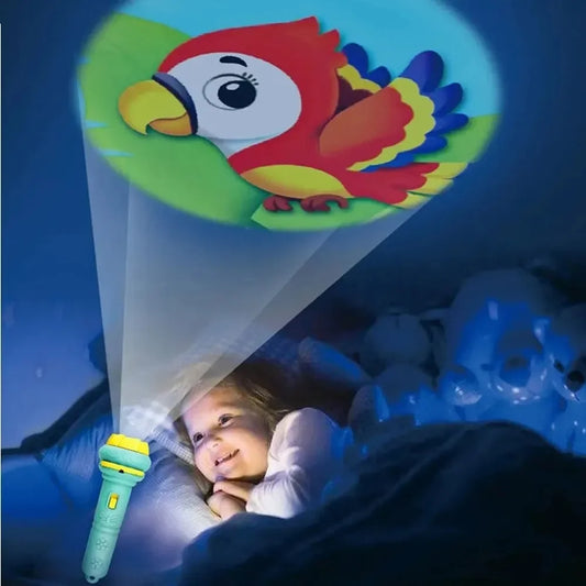 Cartoon Projection Flashlight Toy