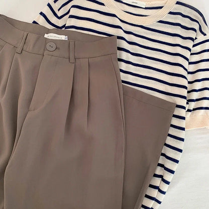 Power Elegance – High Waist Office Pants for Ladies