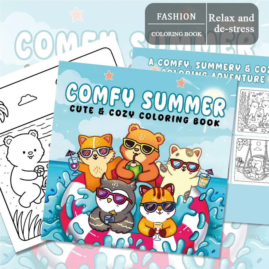 Magical Creatures Coloring Book