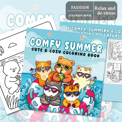 Magical Creatures Coloring Book