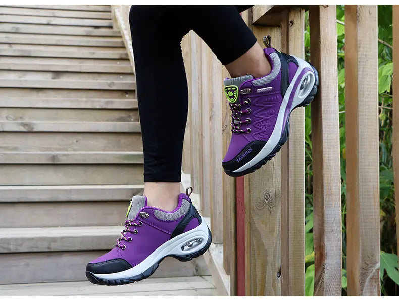 Women’s Platform Sports Sneakers – Outdoor Hiking & Running Shoes