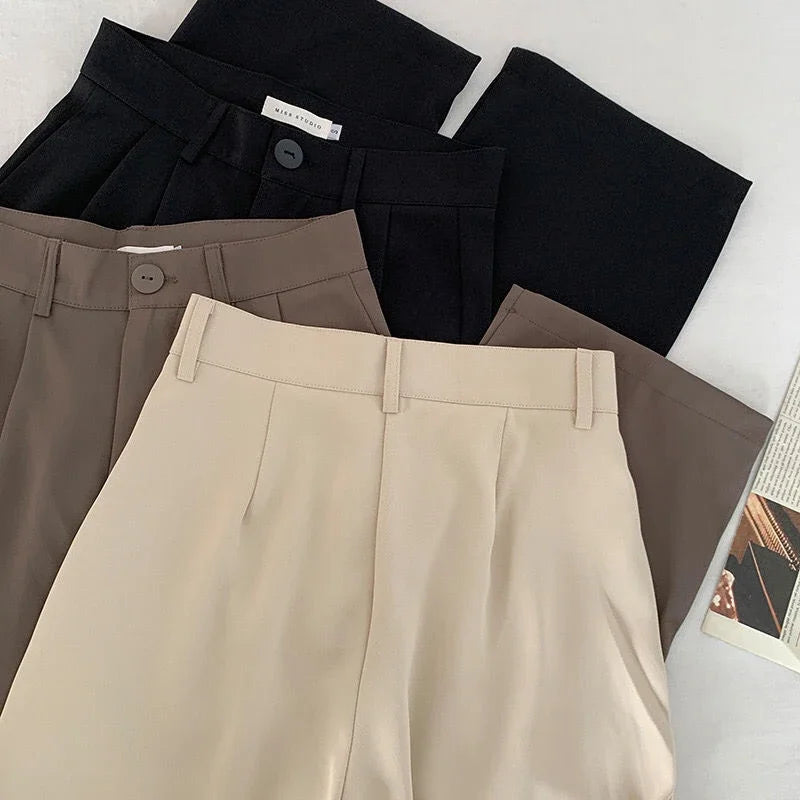 Power Elegance – High Waist Office Pants for Ladies