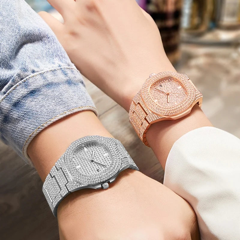 Luxury Steel Quartz Watch