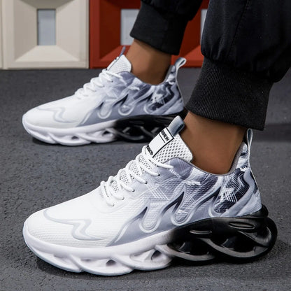 YRZL Unisex Lightweight Breathable Sports Sneakers
