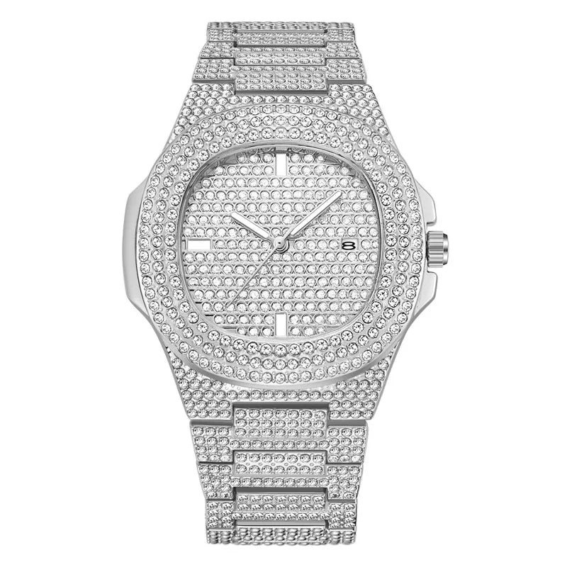 Luxury Steel Quartz Watch