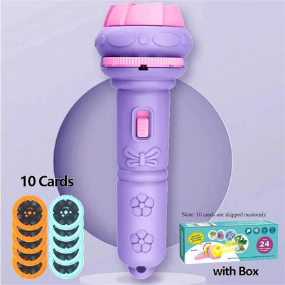 Cartoon Projection Flashlight Toy