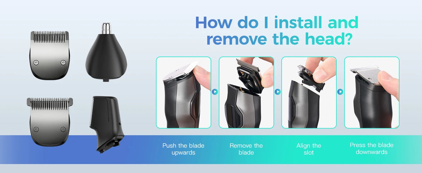 Kensen S30 4-in-1 Cordless Trimmer