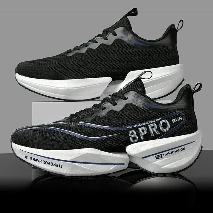 Unisex Carbon Plate Running Shoes – Lightweight, Breathable, Cushioned, Nonskid