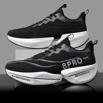 Unisex Carbon Plate Running Shoes – Lightweight, Breathable, Cushioned, Nonskid